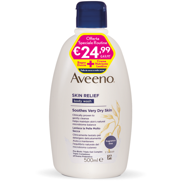 Skin Relief Bagno Doccia + Crema Lenitiva Aveeno&reg;