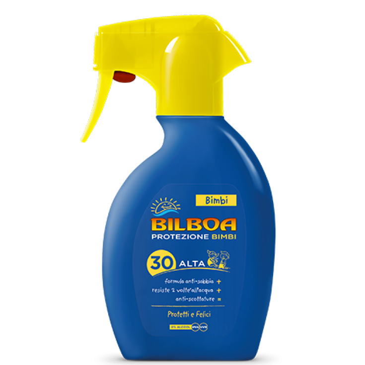 Bimbi Protetti E Felici Spray Trigger Spf30 Bilboa 250ml