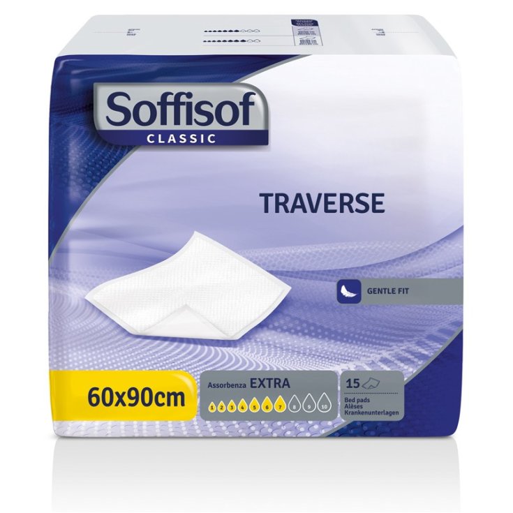 Traverse Assorbenti Salvaletto Extra 60x90cm Soffisof 15 Pezzi