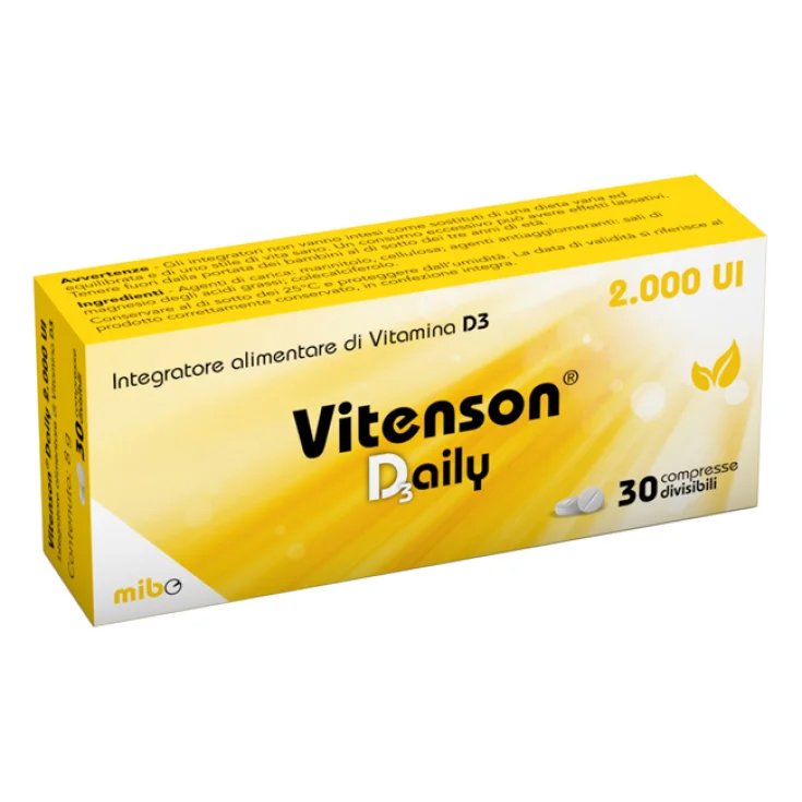 Vitenson&reg; Daily D3 2000UI Mibe Pharma 30 Compresse