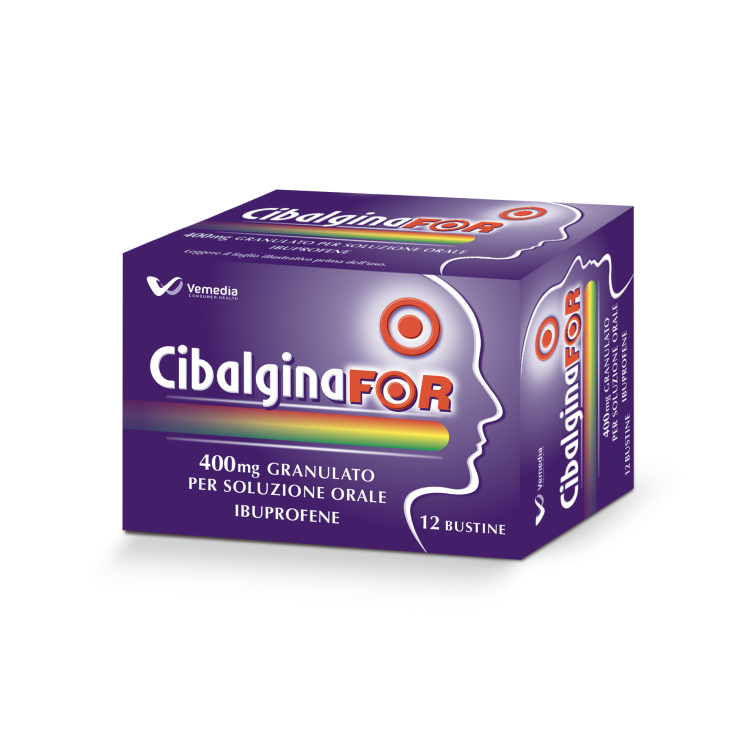 CibalginaFOR Ibuprofene 400mg Granulato 12 Bustine CibalginaFOR Ibuprofene 400mg Granulato 12 Bustine