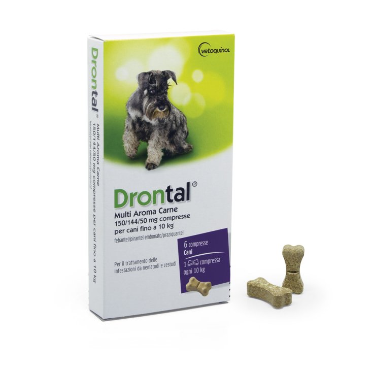 DRONTAL MULTI AROMA CARNE 6 COMPRESSE