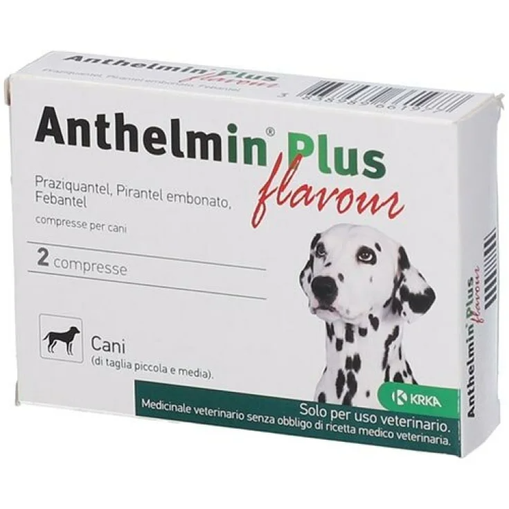 Anthelmin&reg; Plus Flavour Krka 2 Compresse