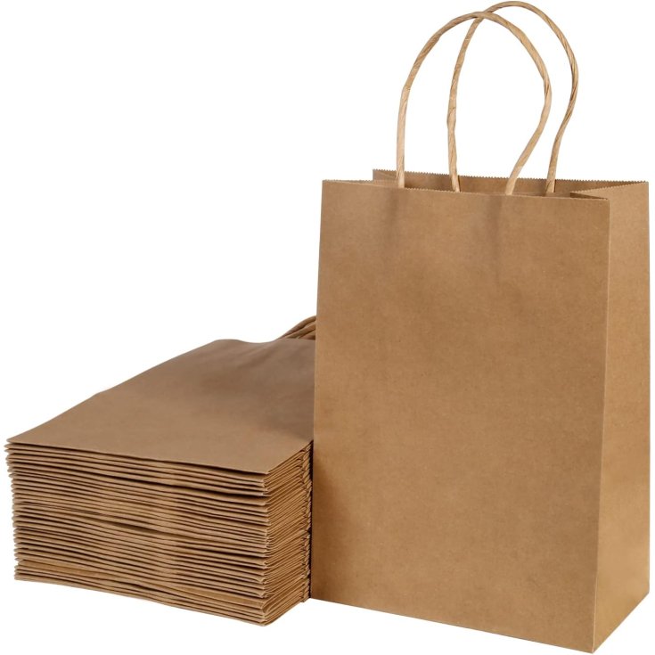 Sacchetto Di Carta 12+8x24 Centro Carta E Affini 10Kg