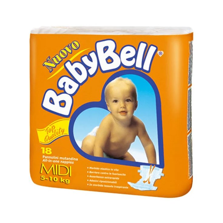 BabyBell&nbsp;Midi 18 Pannolini