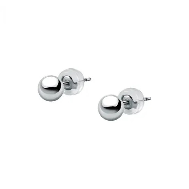 Orecchini Pallina 4mm Acciaio 104 System75