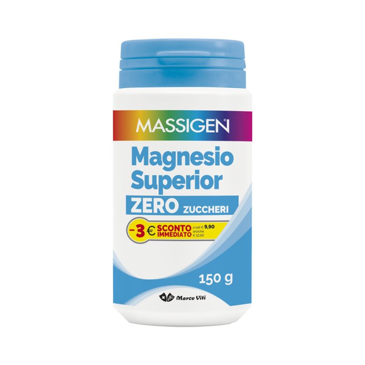 Magnesio Superior Zero Zuccheri Massigen 150g Promo