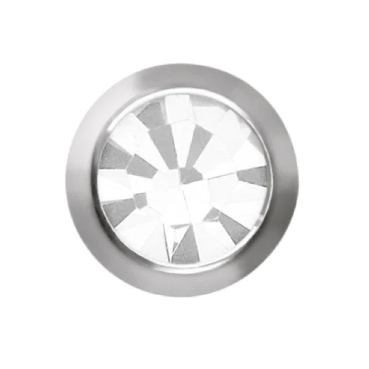 System75&trade; Brillantino Cristallo 2mm &ndash; Acciaio &ndash; 2 Pezzi