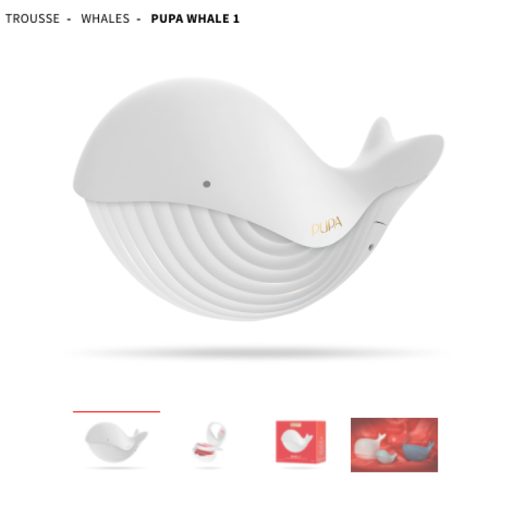 WHALE 4 001 BIANCO PUPA Milano 1 Cofanetto