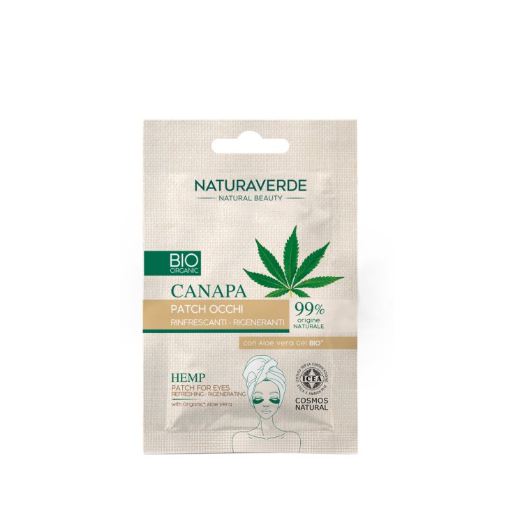 BIO Canapa Patch Occhi NATURAVERDE 2,5ml