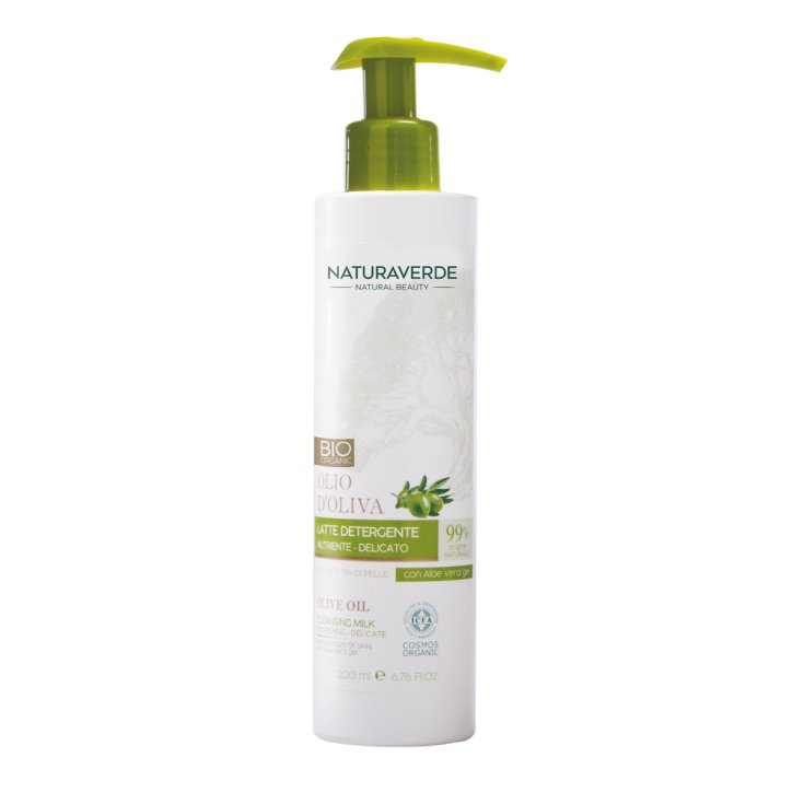 BIO Olio D&rsquo;Oliva Latte Detergente NATURAVERDE 200ml