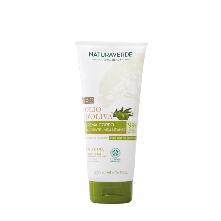 BIO Olio D&rsquo;Oliva Crema Corpo NATURAVERDE 200ml