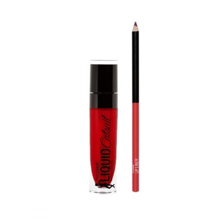 Rossetto Liquido E930 + Matita Red Wet N Wild&reg; 1 Kit