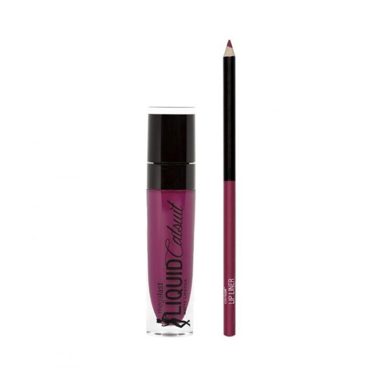 Rossetto Liquido E926 + Matita Purple Wet N Wild&reg; 1 Kit