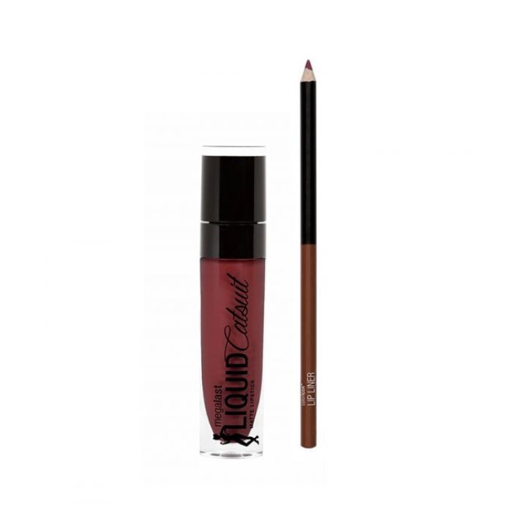 Rossetto Liquido E925 + Matita Brown Wet N Wild&reg; 1 Kit