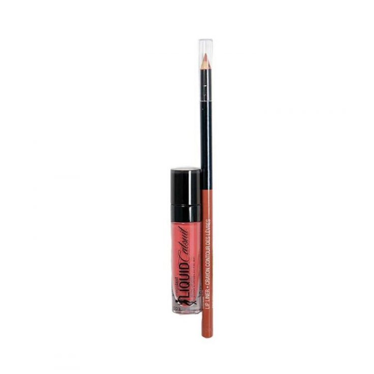 Rossetto Liquido E922 + Matita Pink Wet N Wild&reg; 1 Kit