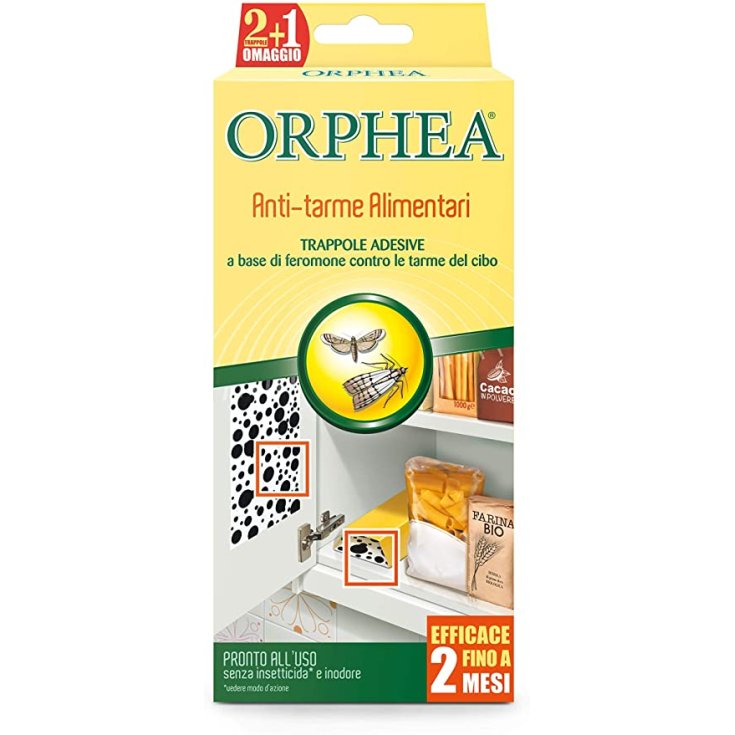 Anti-Tarme Alimentari Orphea&reg; 2+1 Trappole