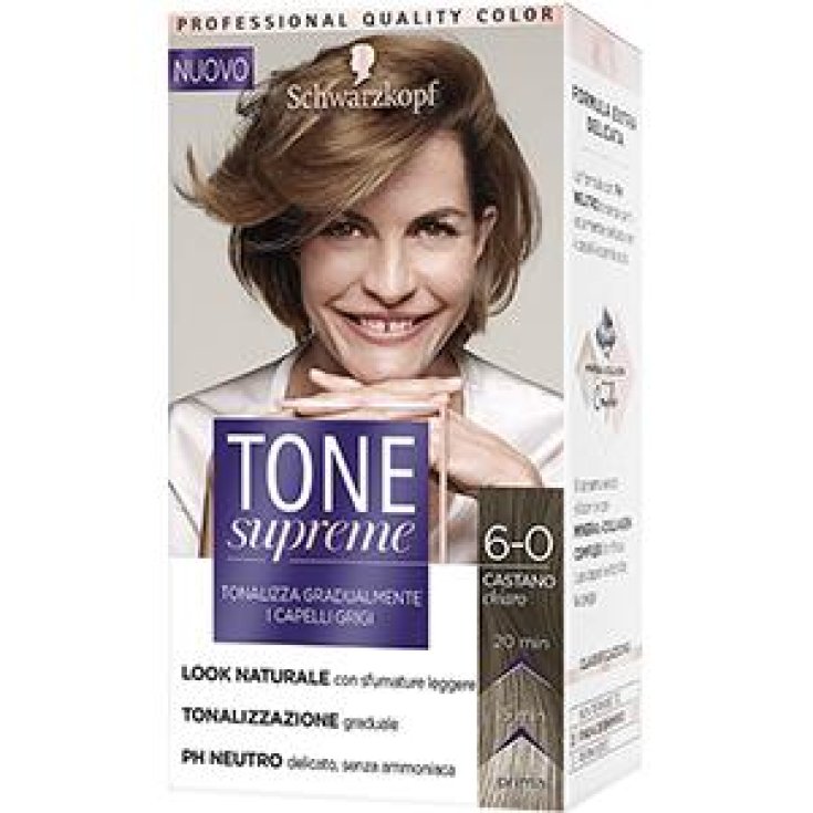 Tone Supreme 6-0 Castano Chiaro Schwarzkopf 1 Kit