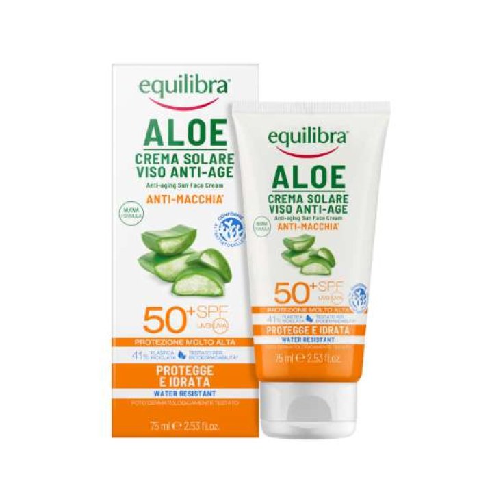 Aloe Solare Crema Viso Anti-Age Equilibra&reg; 75ml