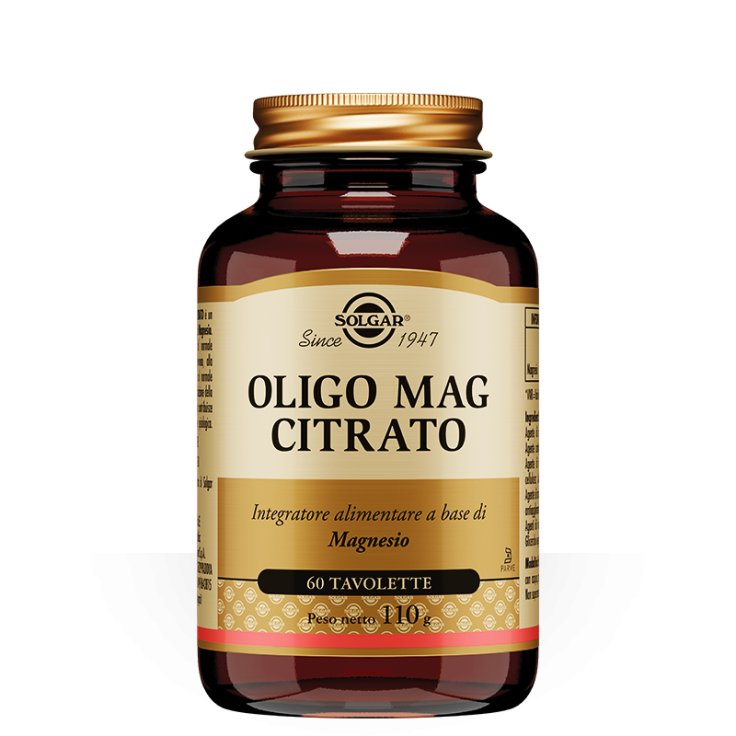 Oligo Mag Citrato Solgar 60 Tavolette