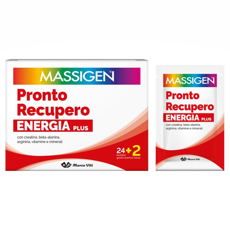 Massigen Pronto Recupero Energia Plus 24+2 Bustine
