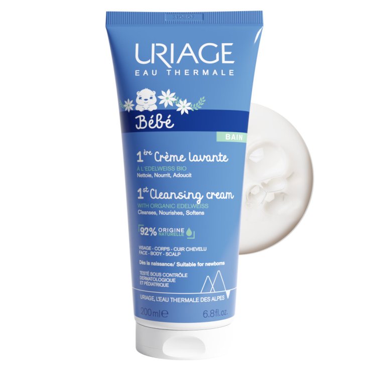Bebe 1Ere Crema Lavante Uriage 200ml
