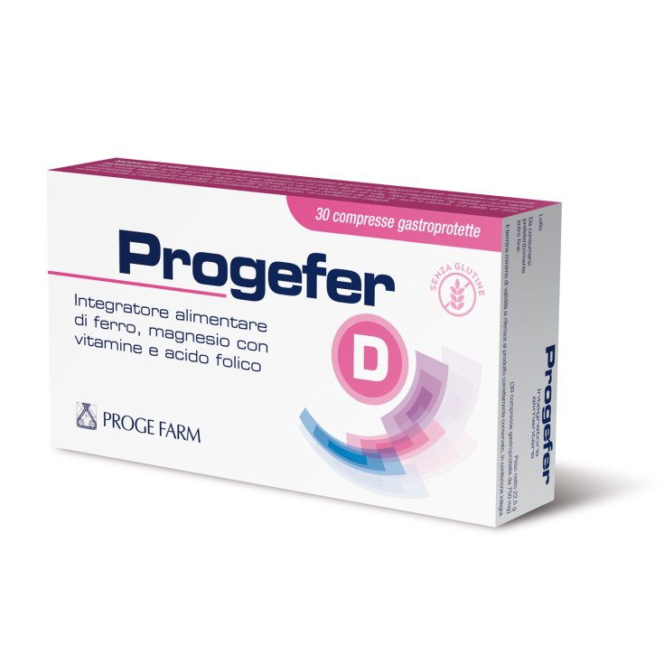 Progefer D Proge Farm® 30 Compresse Gastroprotette Progefer D Proge Farm® 30 Compresse Gastroprotette