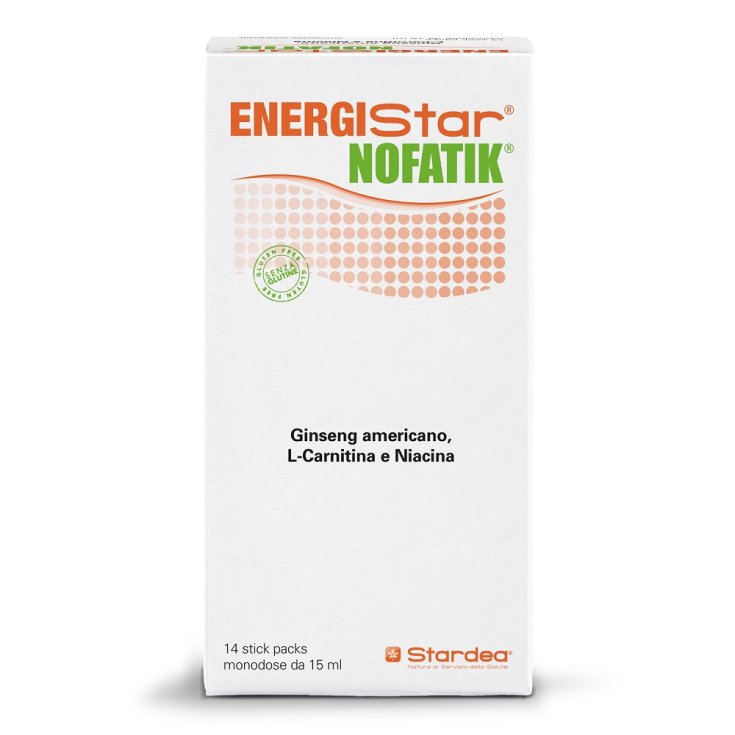 Energ1star&reg; Nofatik&reg; Stardea 14 Stick Packs Da 15ml