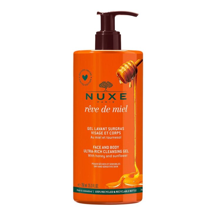 R&ecirc;ve De Miel&reg; Gel Detergente Viso e Corpo Edizione Limitata Nuxe 750ml