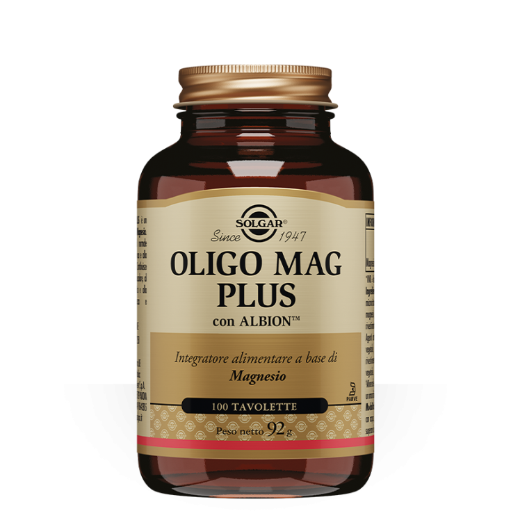 Oligo Mag Plus Solgar 100 Tavolette