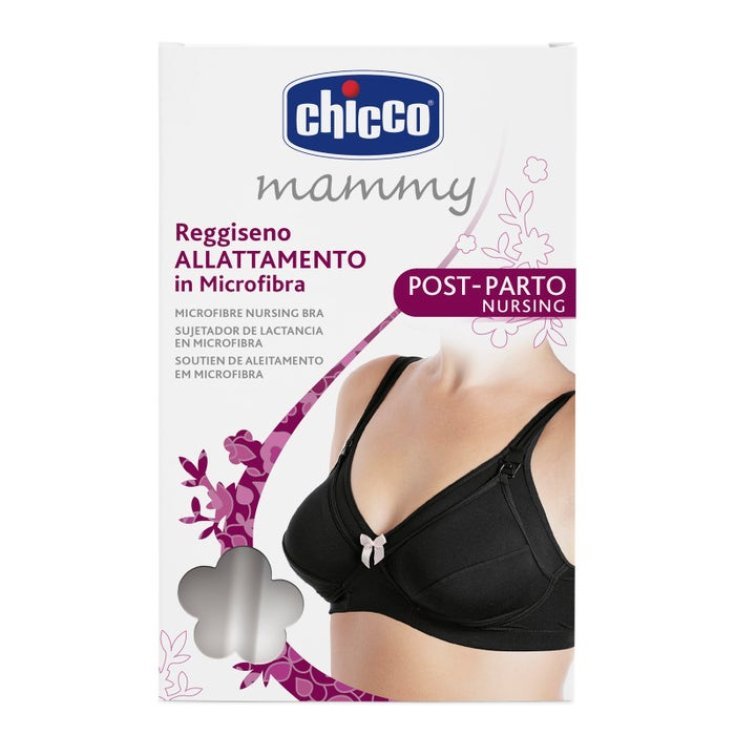Mammy Reggiseno Allattamento In Microfibra Nero 5D Chicco 1 Pezzo