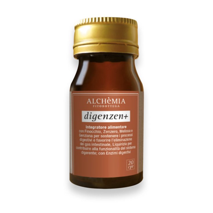 Digenzen+ Alch&egrave;mia Fitobottega 20 Compresse Masticabili