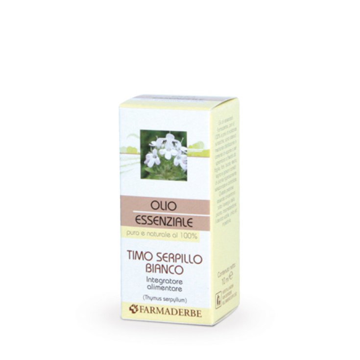 Timo Serpillo Bianco&nbsp;Olio Essenziale Farmaderbe 10ml