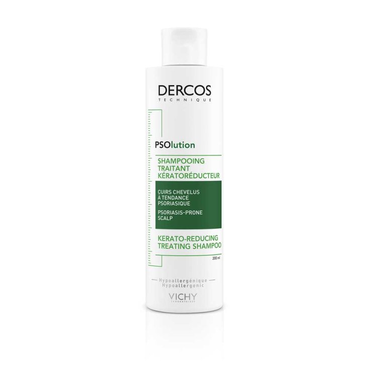 Vichy Dercos Shampoo Psolution anti-squame e anti-prurito per cuoio capelluto tendente a psoriasi 200 ml