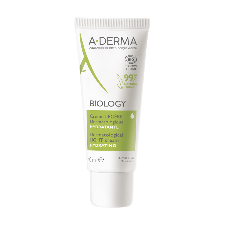 BIOLOGY Crema leggera dermatologica Idratante A-DERMA 40ml