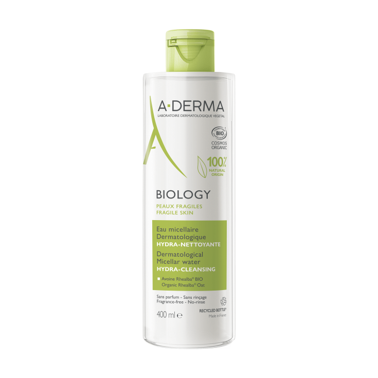 BIOLOGY Acqua micellare dermatologica A-DERMA 400ML