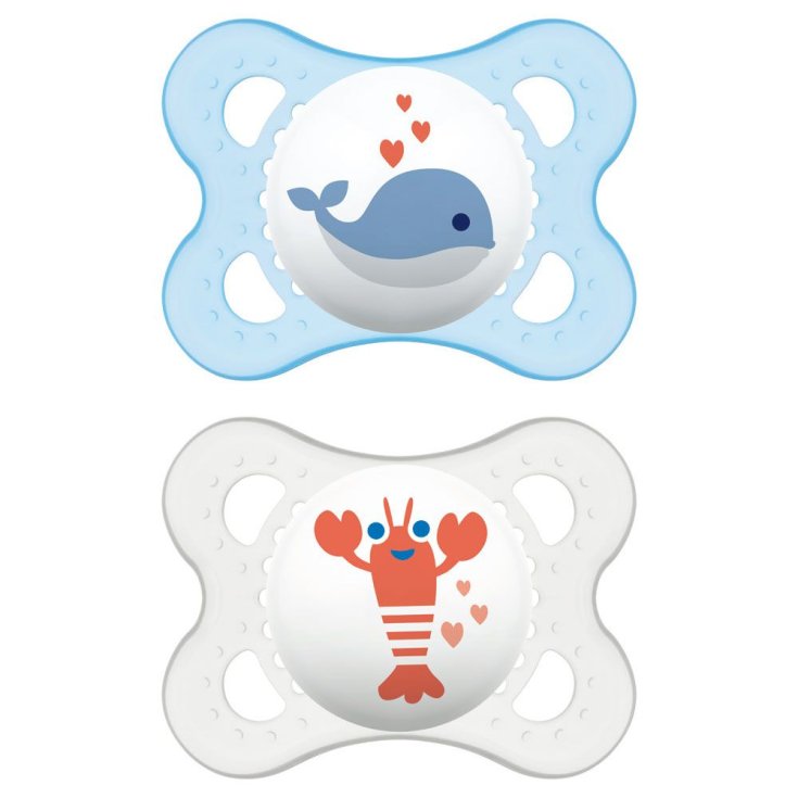 MAM Original 2-6m Succhietto Cucci&ugrave; Maschio 2 Pezzi