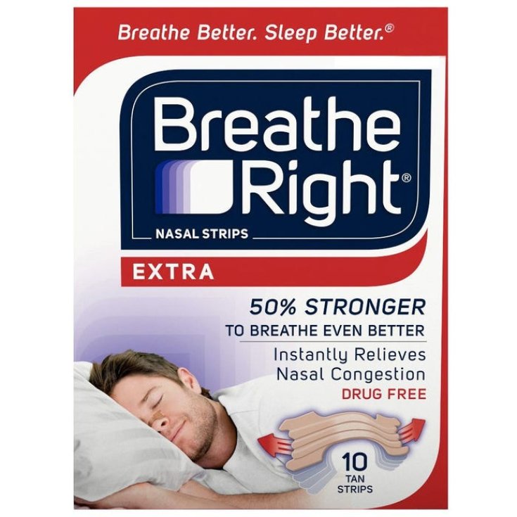 BREATH RIGHT&reg; EXTRA FORTI 10 Pezzi