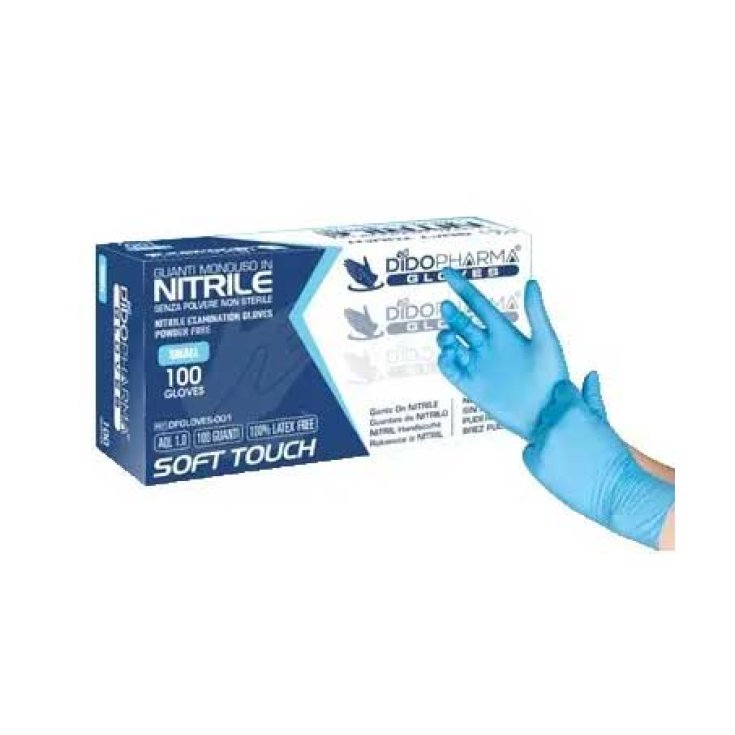 GUANTO NITRILE MONOUSO S DIDOPHARMA&reg; 100 Pezzi