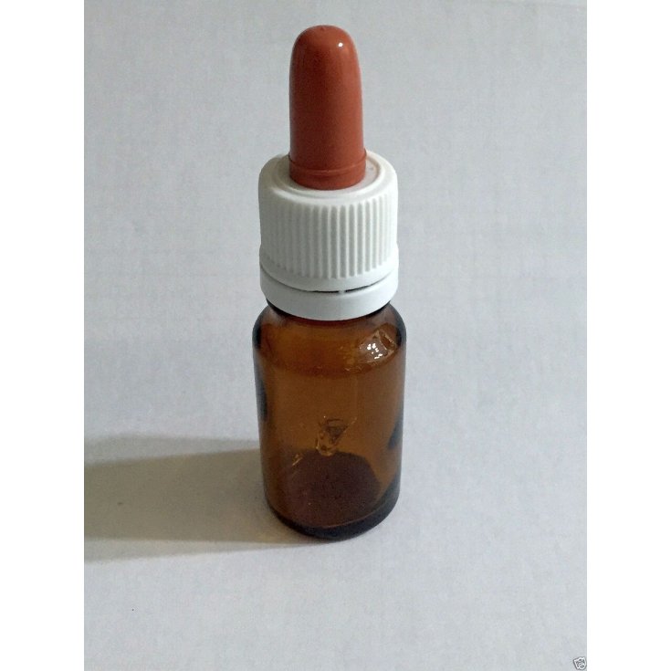 10 FLACONI 30ml VETRO SCURO CON TAPPO CONTAGOCCE A SIGILLO
