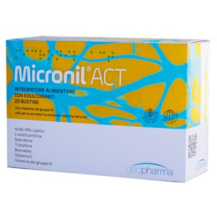 MICRONIL&reg; ACT GeoFarma 30 Bustine