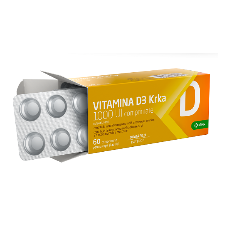 VITAMINA D3 KRKA 1000 UI 60 Compresse