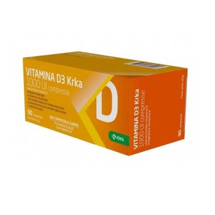 VITAMINA D3 KRKA 1000 UI 90 Compresse