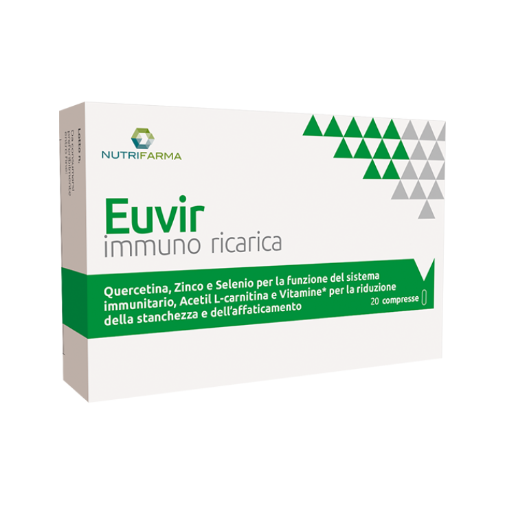 EUVIR IMMUNO RICARICA NUTRIFARMA 20 Compresse EUVIR IMMUNO RICARICA NUTRIFARMA 20 Compresse
