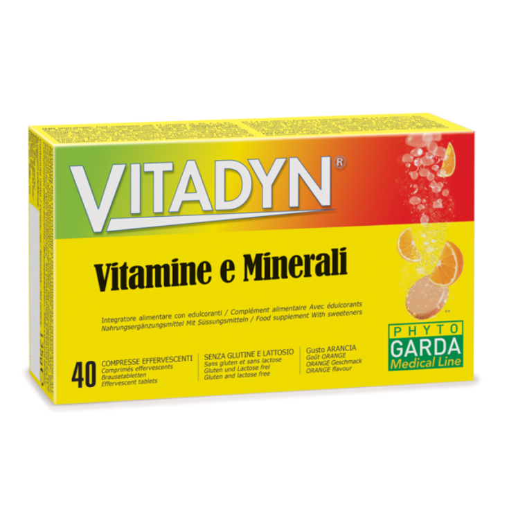 Vitadyn&reg; Vitamine E Minerali Phyto Garda 40 Compresse Effervescenti
