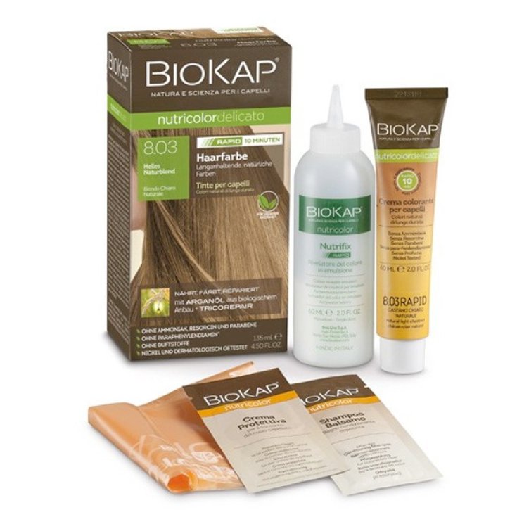 Nutricolor Delicato RAPID&nbsp;BIOKAP 8.03 Biondo Chiaro Naturale