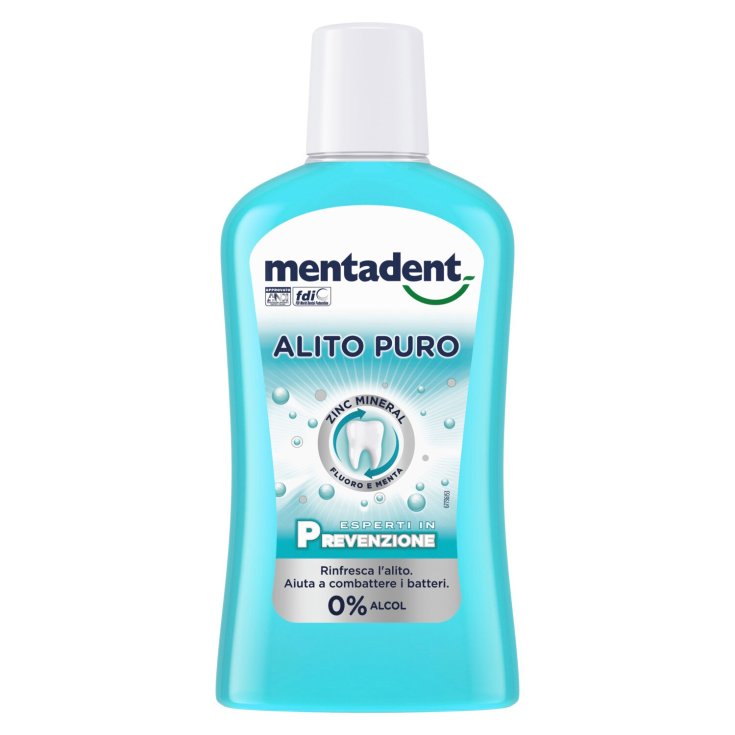 Colluttorio Alito Puro Mentadent 500ml