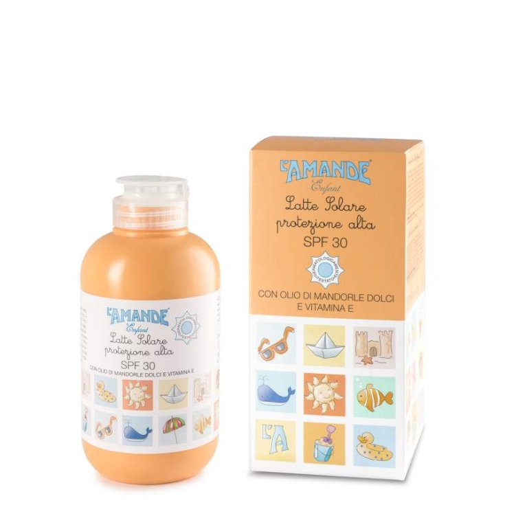 Latte Solare SPF 30 L'AMANDE 200ml