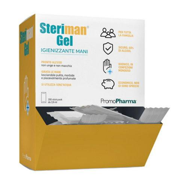Steriman&reg; Gel Igienizzante Mani PromoPharma&reg; 200 Stick