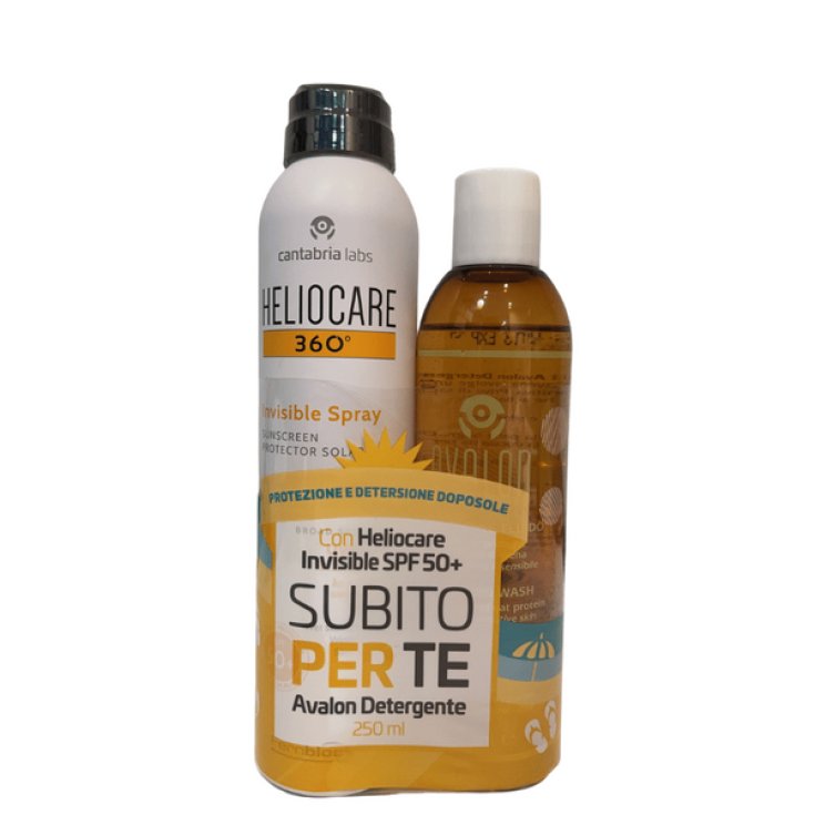 Cantabria Labs Difa Cooper Invisible Spray SPF50 Heliocare + Detergente Avalon